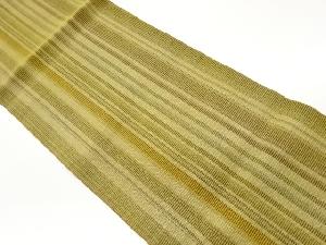 絽綴れ変わり縞模様織出し名古屋帯